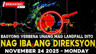 Download Lagu NOVEMBER 24 2025 |  MAS LUMAKAS SI BAGYONG VERBENA DITO UNANG MAG LALANDFALL! MP3