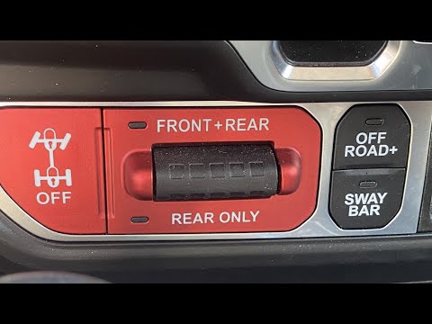 Видео: Какая функция предлагается исключительно на Jeep Gladiator Rubicon?