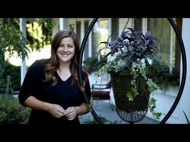 How to Line a Container With Moss So You Can Plant It // Garden Answer