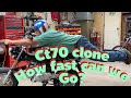 Clone icebear ct70  courses de vitesse de taille de pneu