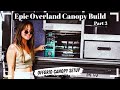 ULTIMATE OFFGRID 12V POWER SYSTEM in our 4x4 // 03 EPIC OVERLAND CANOPY BUILD