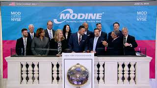 Modine Manufacturing Company Nyse Mod Rings The Closing Bell