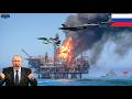 13 minutes ago! Russian oil facility in the Black Sea exploded violently—what happened?