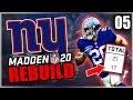 CAN DANNY DIMES LEAD THE GIANTS TO THE PLAYOFFS?!? | Madden 20 New York Giants Rebuild - Ep.5
