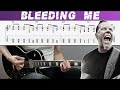 METALLICA - BLEEDING ME (Guitar cover with TAB | Lesson)