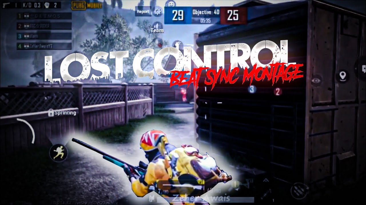 LOST CONTROL - ❤️ PUBG MOBILE MONTAGE | #mexeditzcontest | ANDROID EDIT | FLASH DEVAANSH YT