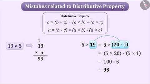 Distributive Property of Integers | Part 3/3 | English | Class 7