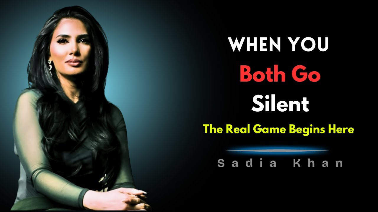 When You Both Go Silent… This Is What She REALLY Feels | Female Psychology
