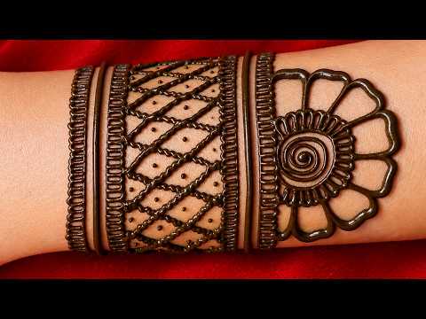 Beautiful Floral Mehndi Design Step by Step | Wedding और Party के लिए | Mehandi Ka Design | Mehendi