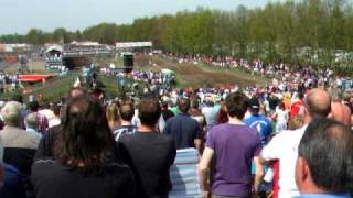 Start 1e manche GP Valkenswaard 2010 MX2