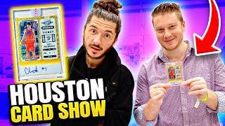 Purchasing a $20,000 Sports Cards Collection at the Houston Card Show!