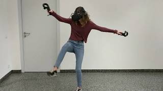 [CHI2019] Assessing the Accuracy of Point & Teleport Locomotion with Curved Trajectories (Full) screenshot 4