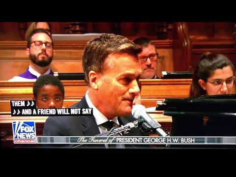 “Friends Are Friends Forever” at President George H. W. Bush’s Funeral by, Michael W. Smith