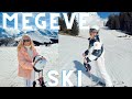 Come on a ski trip  skiing in the alps megeve france  megeve ski resort  megeve ski vlog