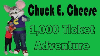 Chuck E. Cheese 1,000 Ticket Adventure