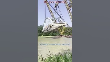 TRUSS BRIDGE #shorts #civilengineering  #structural#truss  #structuredesign