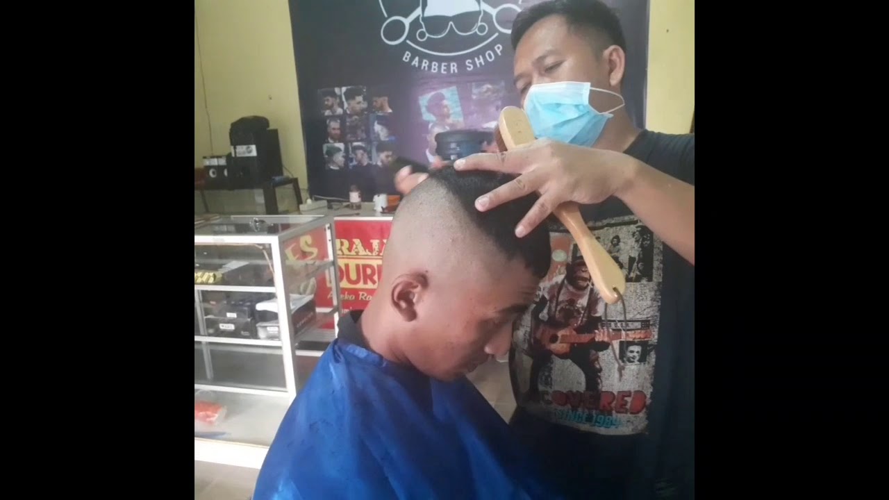  Potong  rambut  cepak  nol abis bro YouTube