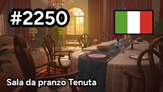 #2250 🇮🇹 (📕10-📄5-5) - Sala da pranzo Tenuta - June's Journey screenshot 3