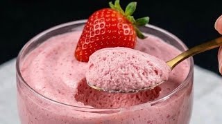 Astuce d'un restaurant californien : Je prépare cette mousse aux fraises chaque semaine — peu de gen