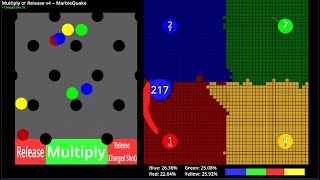 Multiply or Release + Charged Shot #8 | Marble Race in Godot