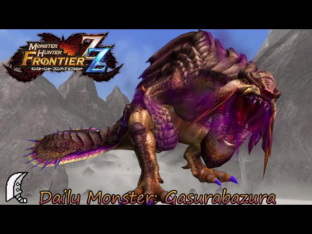 Daily Hunt #425 - Gasurabazura (MHFrontier ZZ) - YouTube