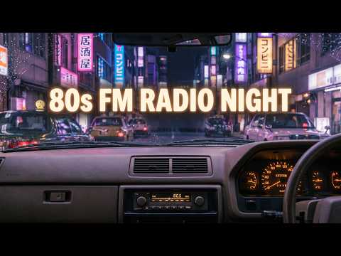 80s Synthwave Love Songs – Night Drive Compilation – Cassette Tape Memories – 80s FM Radio Night