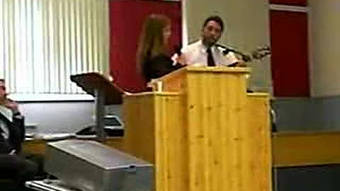 Sarah Lowery sings at Dundalk Baptist Church