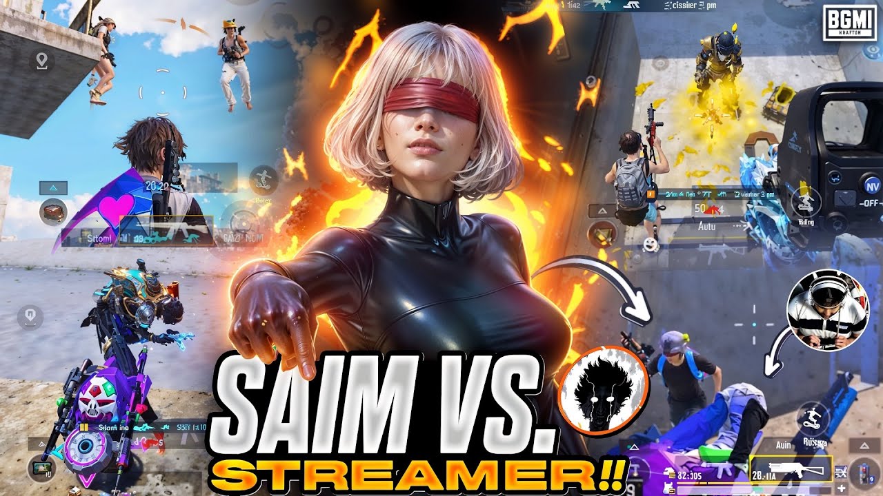 Saim Takes *Streamer 3X In A ROW! Reaction STILL LOADING... | BGMI 🔱