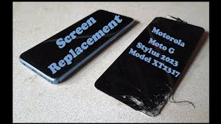 Screen Replacement for Motorola Moto G Stylus 4G 2023 - XT2317