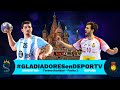 #GLADIADORESenDEPORTV - Argentina vs España - Partido completo - Torneo Navidad previo al Mundial
