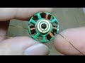 DIY 3 Phase Coil Brushless DC Motor [full video]