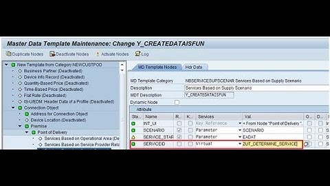 Master Data Template (MDT) in SAP