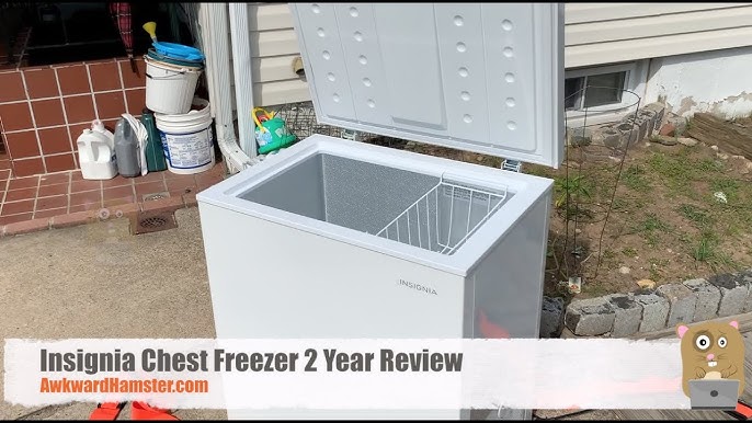 3.5 Cu. Ft. Chest Freezer White