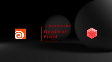 Depth of Field in Redshift RT | Houdini 19