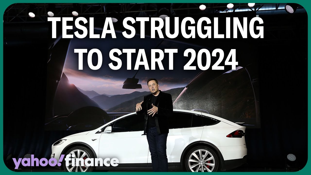 Read more about the article Tesla struggling to start 2024 – Yahoo Finance