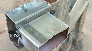 Beginners need to know how to weld thin iron like this. How to weld for beginners.