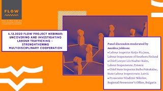 FLOW panel discussion: strenghthening multidisciplinary cooperation to uncover labour trafficking