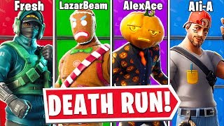 The Youtuber Death Run In Fortnite Creative