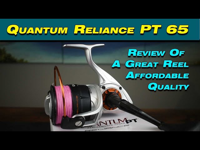 Review Of Quantum PT Reliance 65 Spinning Reel. New 5 year warranty for  2021and cost less than $100 