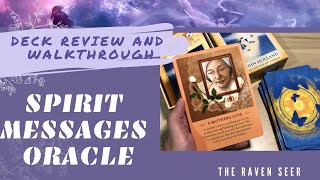 SPIRIT MESSAGES Review and full-flip through. Very comforting deck ✨💕