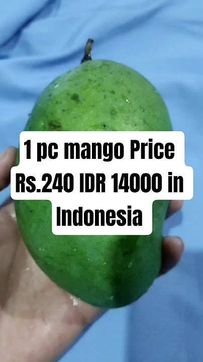Mango Price in Indonesia 🇮🇩 | Shocking Fruit Rates in 2025! #bandung #mango #indonesia