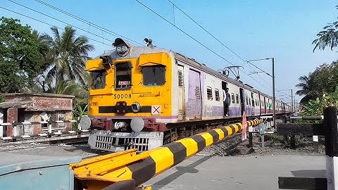 Fast Accelerating Conventional EMU Trains Skip Through Railgate Furiously | Eastern Railways