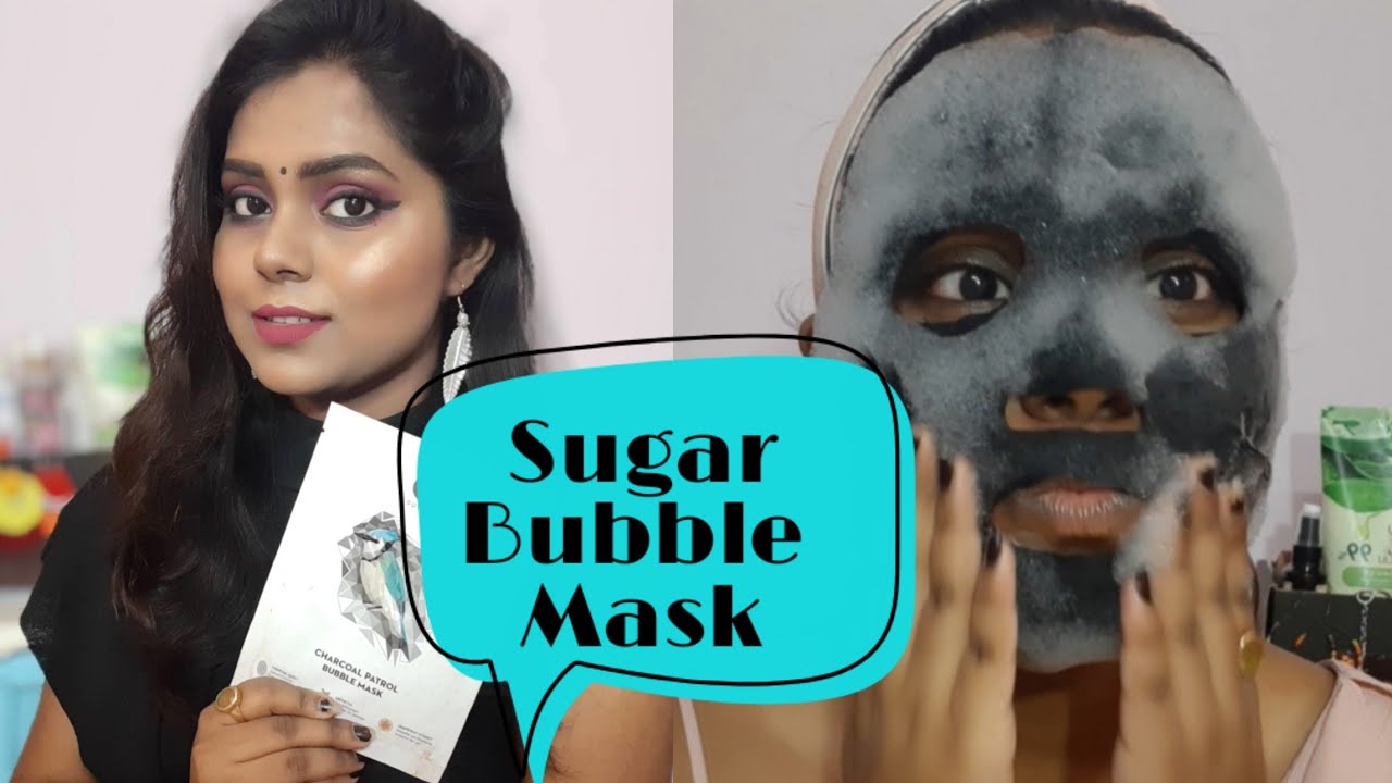 SUGAR Charcoal Patrol Bubble Mask Honest Review & Demo /Live result