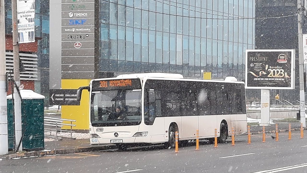 Calatorie cu Mercedes Benz Citaro E4 4881 pe linia 201 intre 