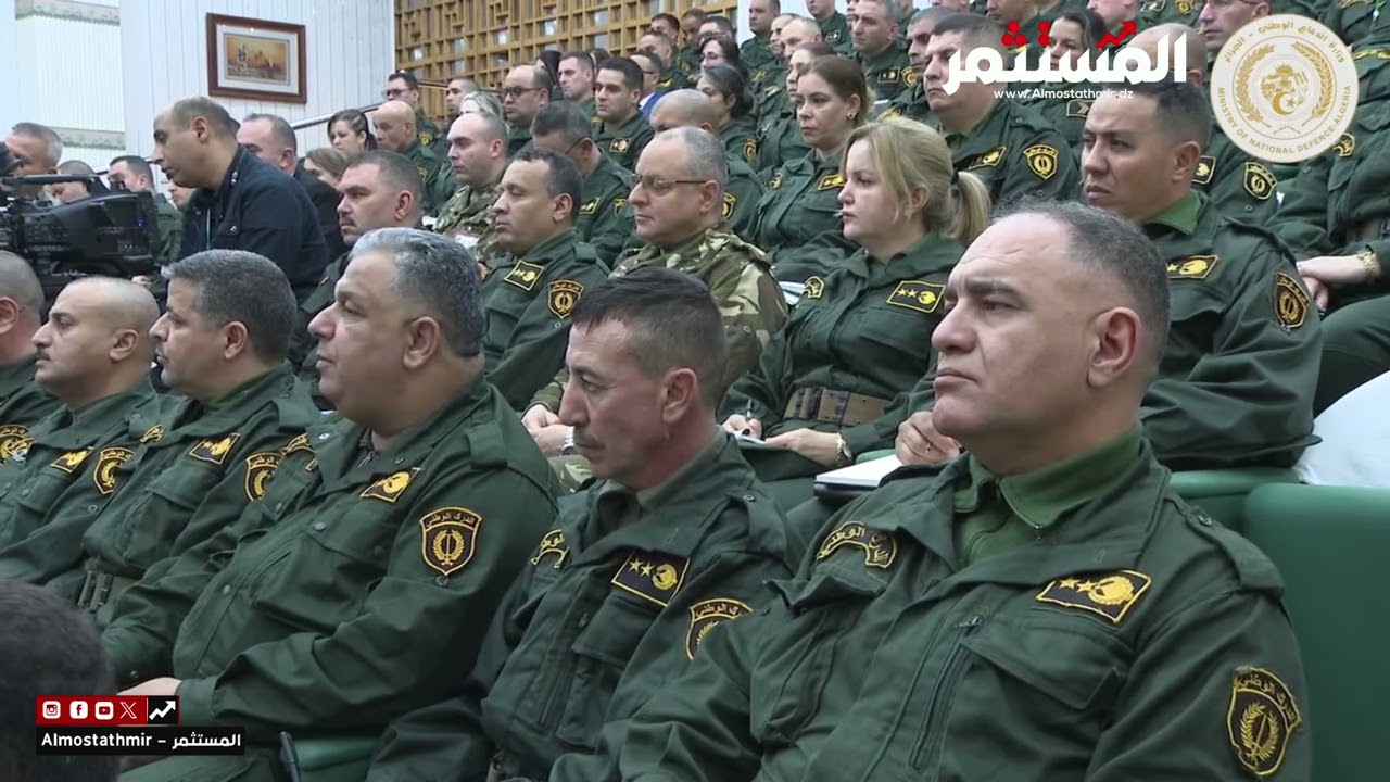 📌مجريات إشراف السيد  الفريق أول السعيد شنڨريحة، على مراسم تنصيب قائد الدرك الوطني الجديد