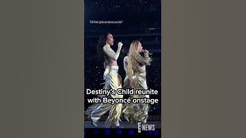 Thumbnail of Destiny's Child Reunite With Beyoncé Onstage