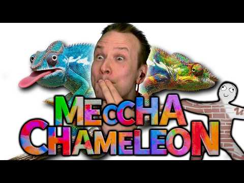 Kuinka KAMELEONTIN piirrän? (MECCHA CHAMELEON)