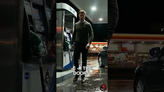 AI SIMULATION: Being Stalked at a Gas Station - The Critical Error & How to Survive #movie #usa