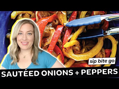 Sautéed Onions And Peppers For Fajitas, Pizza, Steak Sides hqdefault