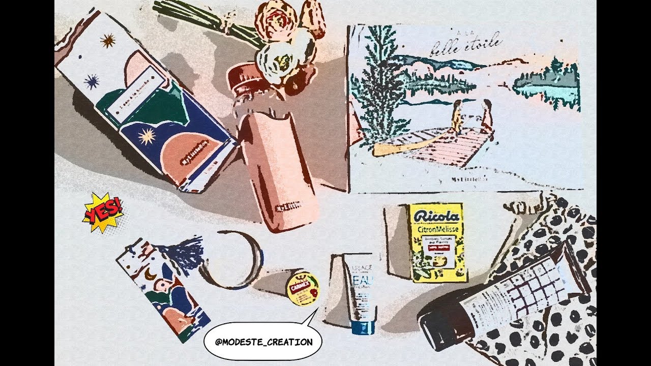 Unboxing my little box pour le mois d’août  2019